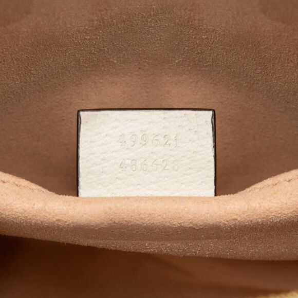 Gucci GG Supreme Flora Sherry Line Crossbody Shoulder Bag 499621 Beige Epony - Picture 6 of 7